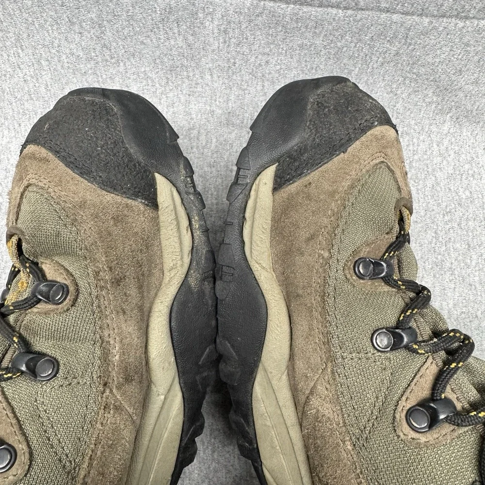 Columbia Boots Mens 14 Trail Meister Mid Brown Omni Grip Hiking Waterproof Woods